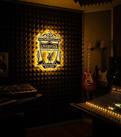 Liverpool FC LED Wall Art Sign