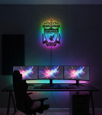 Liverpool FC LED Wall Art Sign