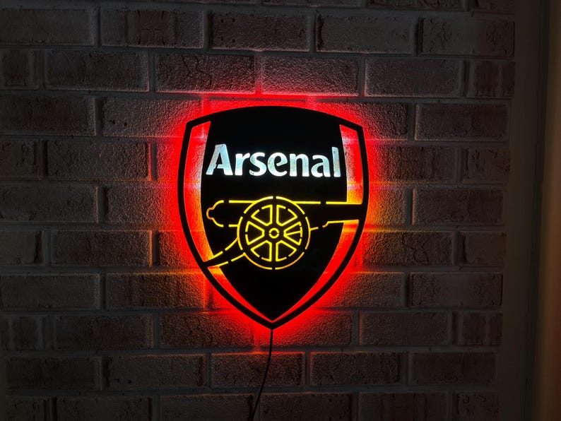 Arsenal LED Wall Decor Logo