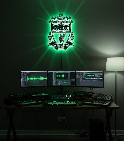 Liverpool FC LED Wall Art Sign